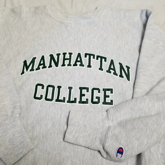 Champion | Shirts | Vintage 9s Champion Reverse Weave Manhattan 